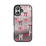 Lover Girlie | Pink Bows Case Phone Case get.casely Align Reflect + MagSafe® iPhone 17 