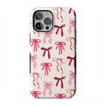 Lover Girlie | Pink Bows Case Phone Case Casetry Bold Flex + MagSafe® iPhone 12 Pro Max