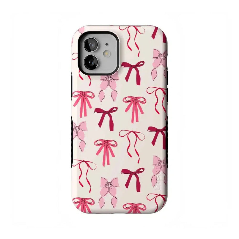Lover Girlie | Pink Bows Case Phone Case Casetry Bold Flex + MagSafe® iPhone 12