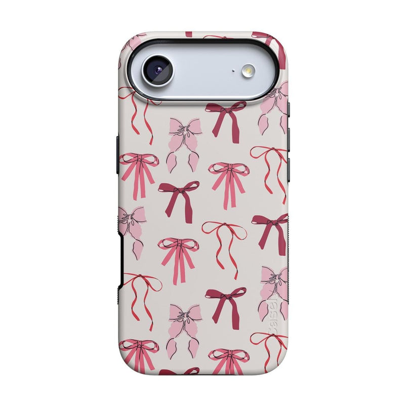 Lover Girlie | Pink Bows iPhone Case Phone Case Casetry Bold + MagSafe® iPhone 17 Air 