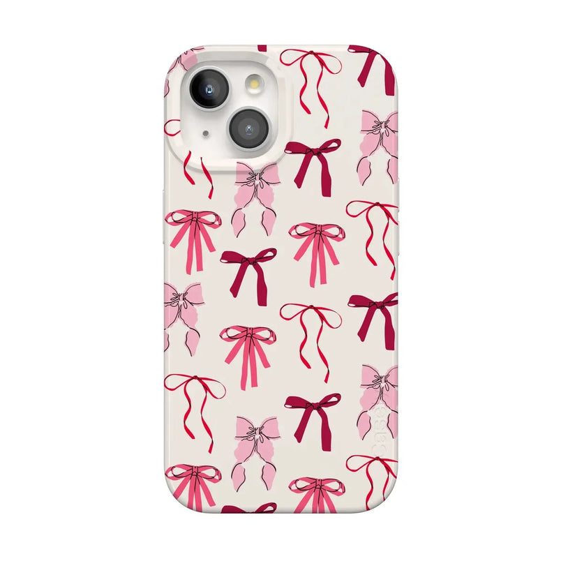 Lover Girlie | Pink Bows iPhone Case Phone Case Casetry Classic + MagSafe® iPhone 15 