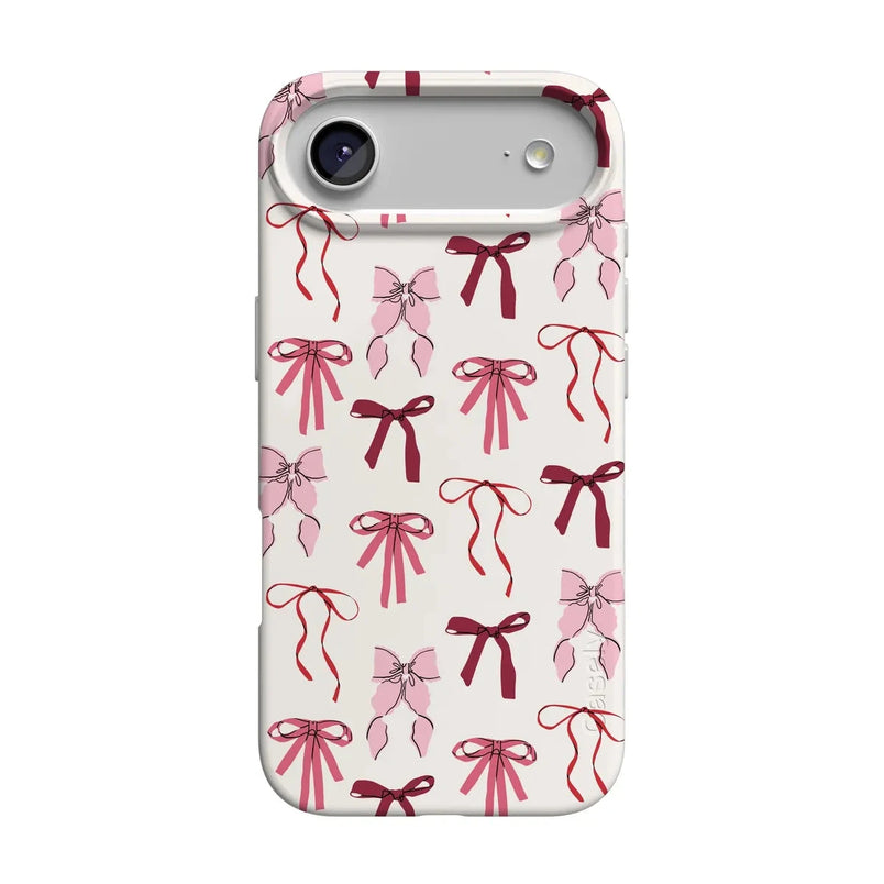 Lover Girlie | Pink Bows iPhone Case Phone Case Casetry Classic + MagSafe® iPhone 17 Air 