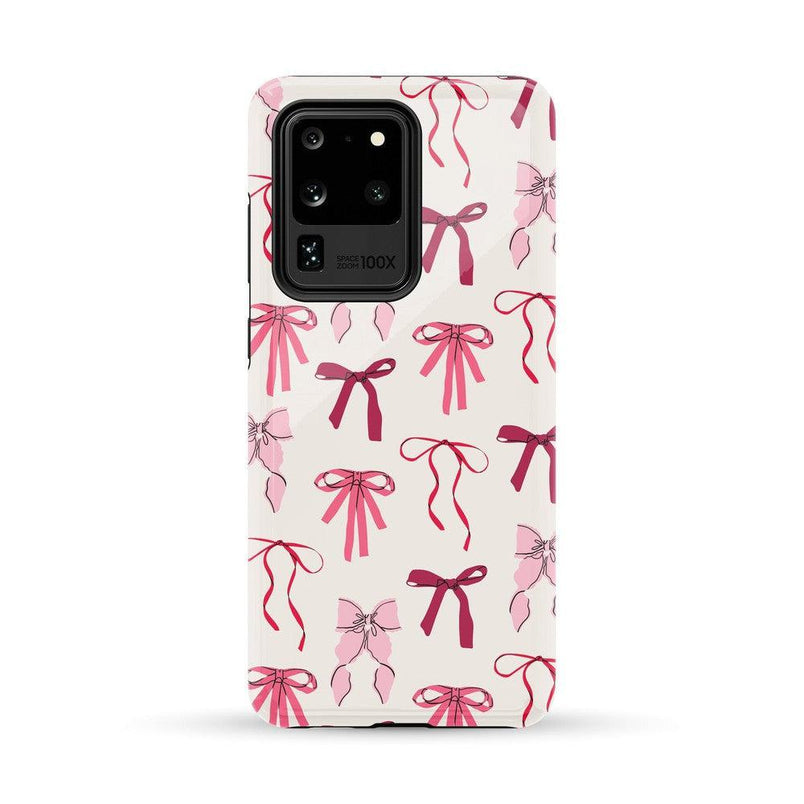 Lover Girlie | Pink Bows Case Phone Case Casetry Essential Galaxy S20 Ultra