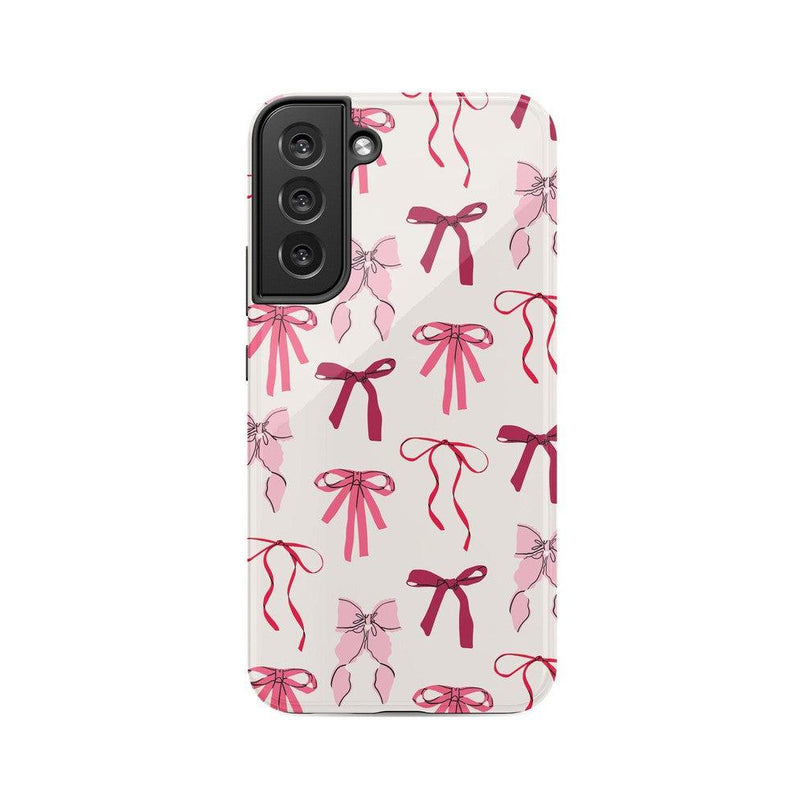 Lover Girlie | Pink Bows Case Phone Case Casetry Essential Galaxy S22 Plus