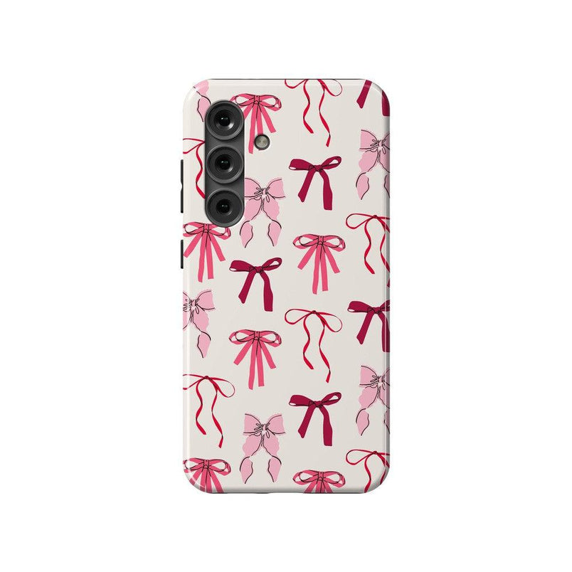 Lover Girlie | Pink Bows Case Phone Case Casetry Essential Galaxy S24