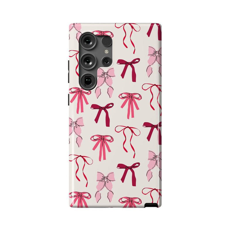 Lover Girlie | Pink Bows Case Phone Case Casetry Essential Galaxy S24 Ultra