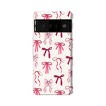 Lover Girlie | Pink Bows Case Phone Case Casetry Essential Google Pixel 6