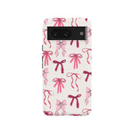 Lover Girlie | Pink Bows Case Phone Case Casetry Essential Google Pixel 8