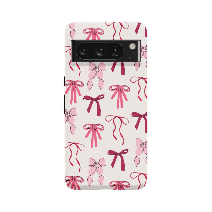 Lover Girlie | Pink Bows Case Phone Case Casetry Essential Google Pixel 9