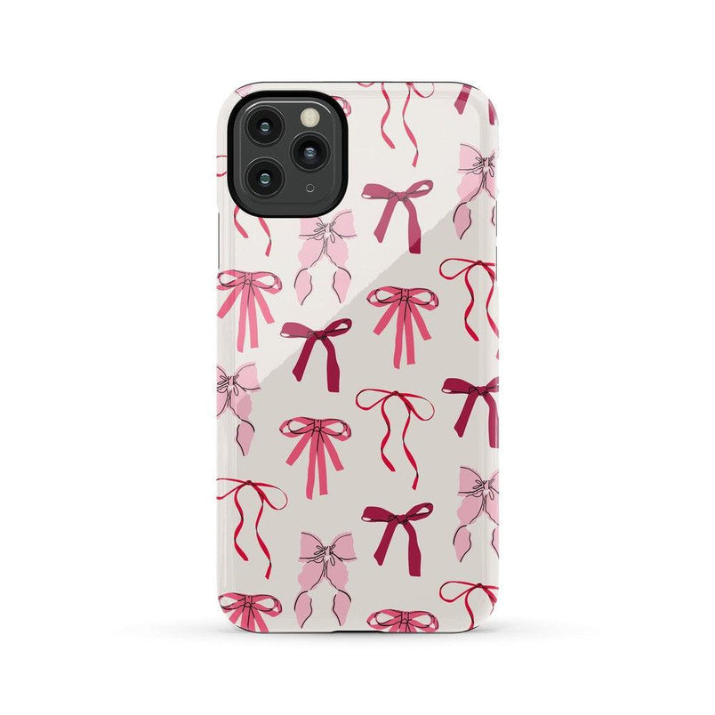 Lover Girlie | Pink Bows Case Phone Case Casetry Essential iPhone 11 Pro Max