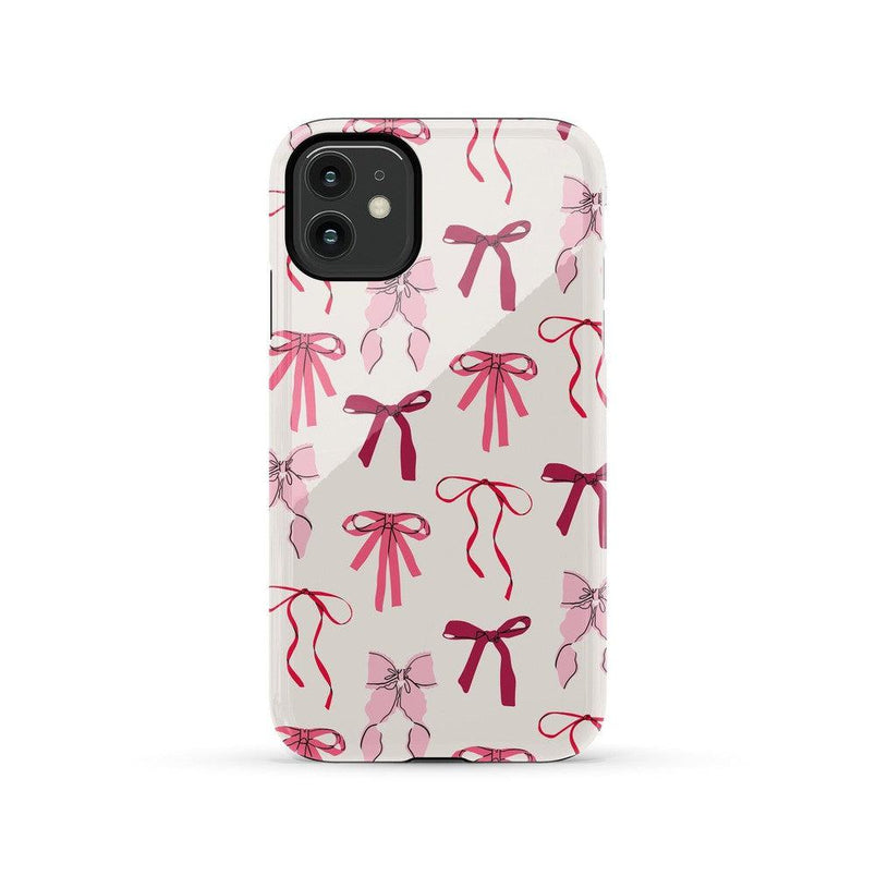 Lover Girlie | Pink Bows Case Phone Case Casetry Essential iPhone 11