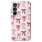Lover Girlie | Pink Bows iPhone Case Phone Case Casetry Essential + MagSafe® Galaxy S25 Plus