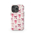 Lover Girlie | Pink Bows Case Phone Case Casetry Essential + MagSafe® iPhone 13 Pro