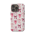Lover Girlie | Pink Bows Case Phone Case Casetry Essential + MagSafe® iPhone 14 Pro Max