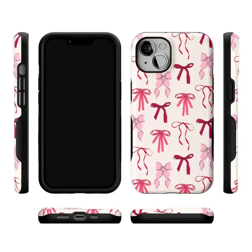 Lover Girlie | Pink Bows Case Phone Case Casetry 