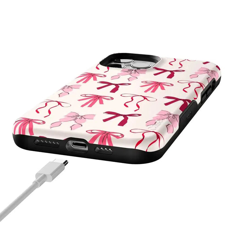 Lover Girlie | Pink Bows Case Phone Case Casetry 