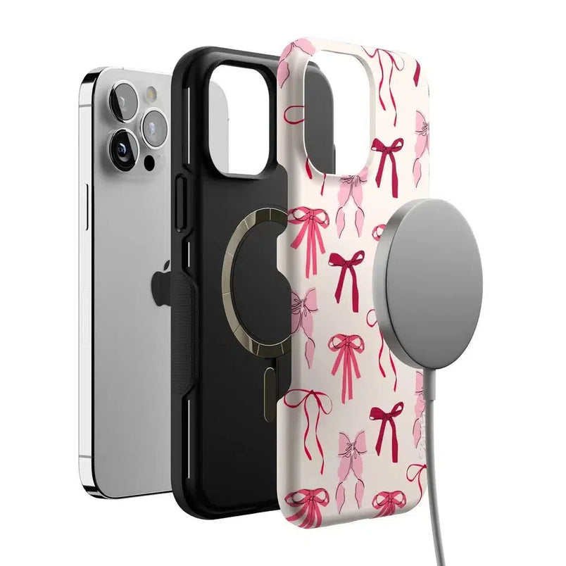 Lover Girlie | Pink Bows Case Phone Case Casetry 