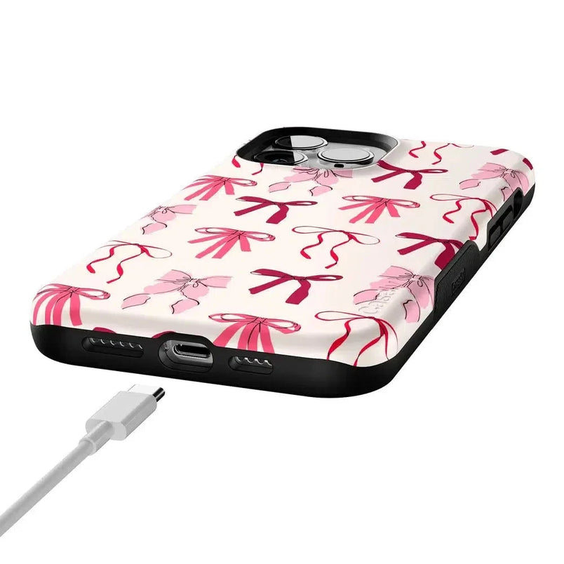 Lover Girlie | Pink Bows Case Phone Case Casetry 