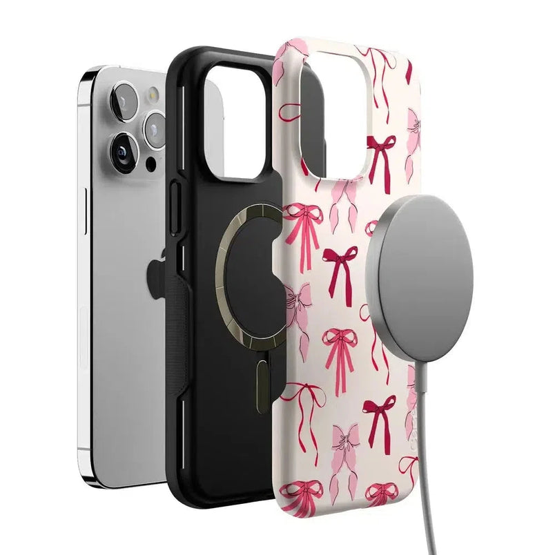 Lover Girlie | Pink Bows Case Phone Case Casetry 