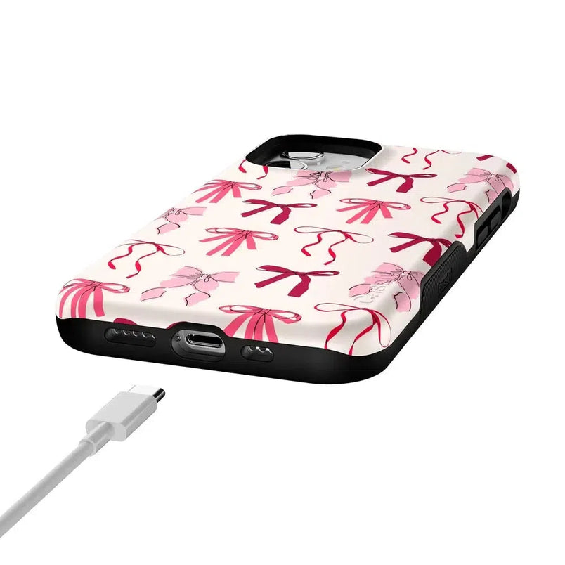Lover Girlie | Pink Bows Case Phone Case Casetry 