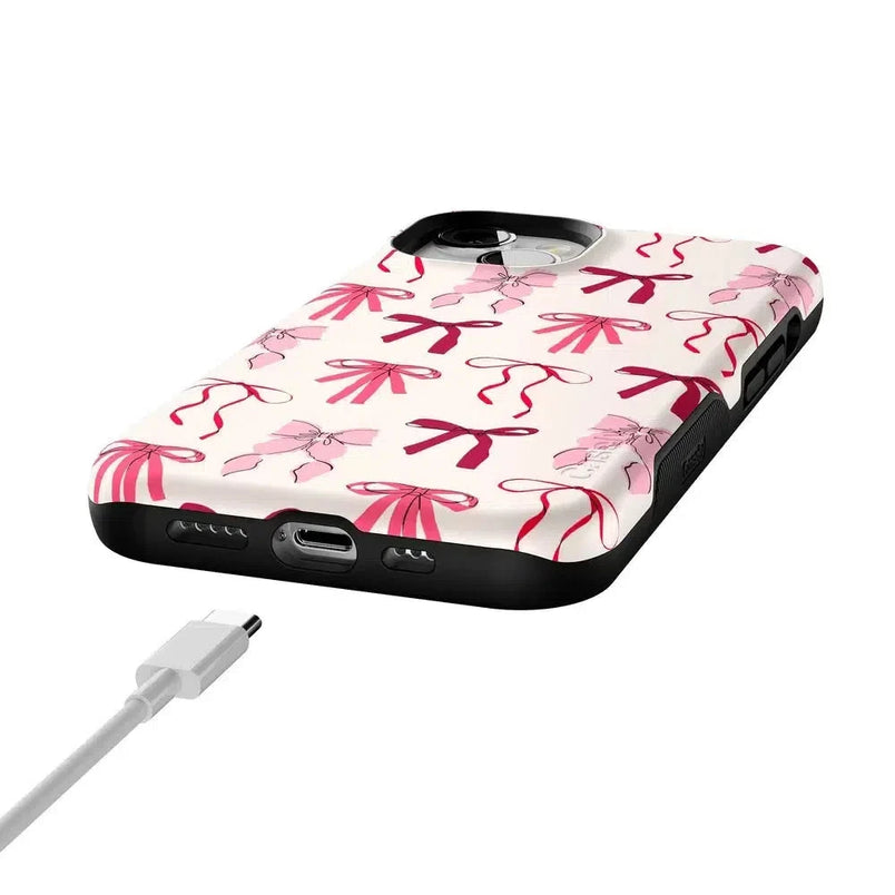 Lover Girlie | Pink Bows Case Phone Case Casetry 
