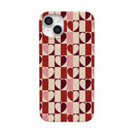 Love's a Game | Retro Hearts Case Phone Case Casetry Classic + MagSafe® iPhone 14 Plus 