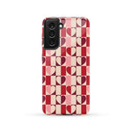 Love's a Game | Retro Hearts Case Phone Case Casetry Essential Galaxy S21