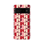 Love's a Game | Retro Hearts Case Phone Case Casetry Essential Google Pixel 6