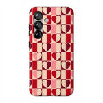 Love's a Game | Retro Hearts Case Phone Case Casetry Essential + MagSafe® Galaxy S25