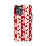Love's a Game | Retro Hearts Case Phone Case Casetry Essential + MagSafe® iPhone 12 Pro Max
