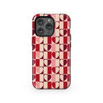 Love's a Game | Retro Hearts Case Phone Case Casetry Essential + MagSafe® iPhone 13 Pro