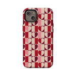 Love's a Game | Retro Hearts Case Phone Case Casetry Essential + MagSafe® iPhone 14 Plus