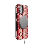 Love's a Game | Retro Hearts Case Phone Case Casetry 