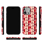Love's a Game | Retro Hearts Case Phone Case Casetry 
