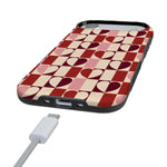 Love's a Game | Retro Hearts Case Phone Case Casetry 