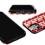 Love's a Game | Retro Hearts Case Phone Case Casetry 
