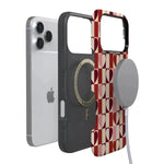 Love's a Game | Retro Hearts Case Phone Case Casetry 