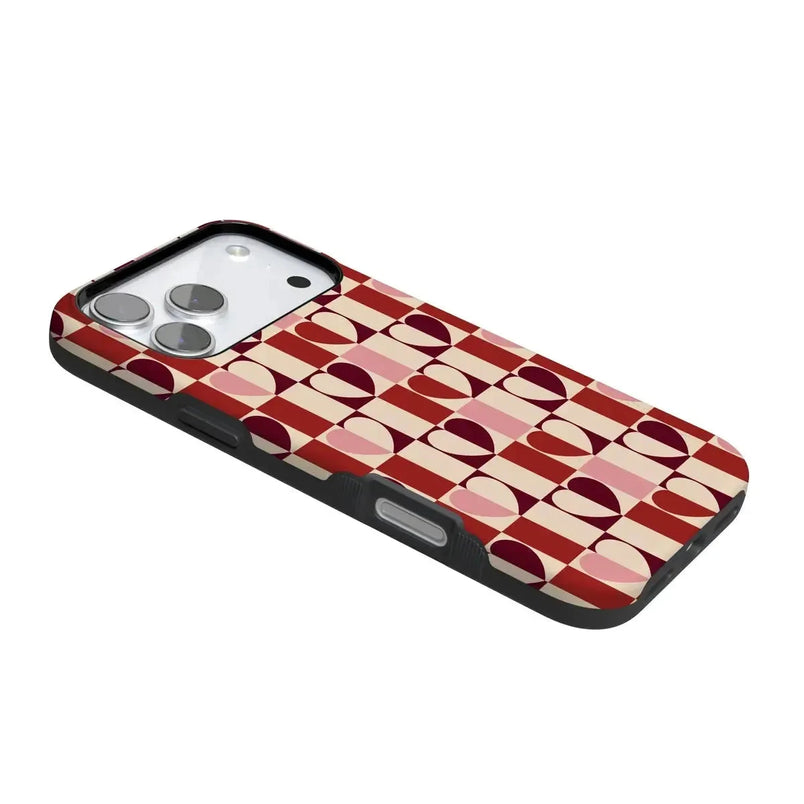 Love's a Game | Retro Hearts Case Phone Case Casetry 