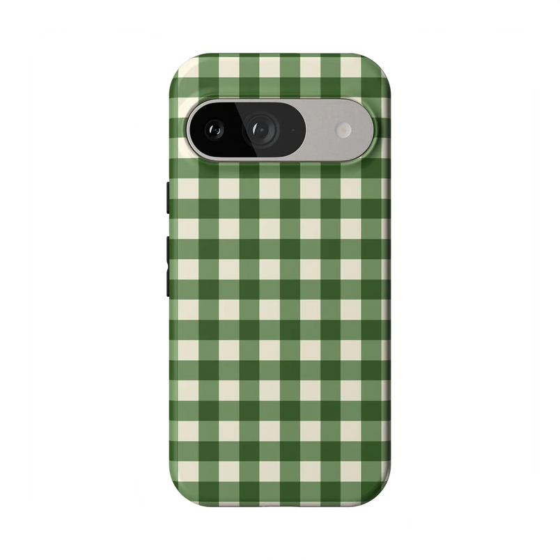 Checked Twice | Green Plaid Case