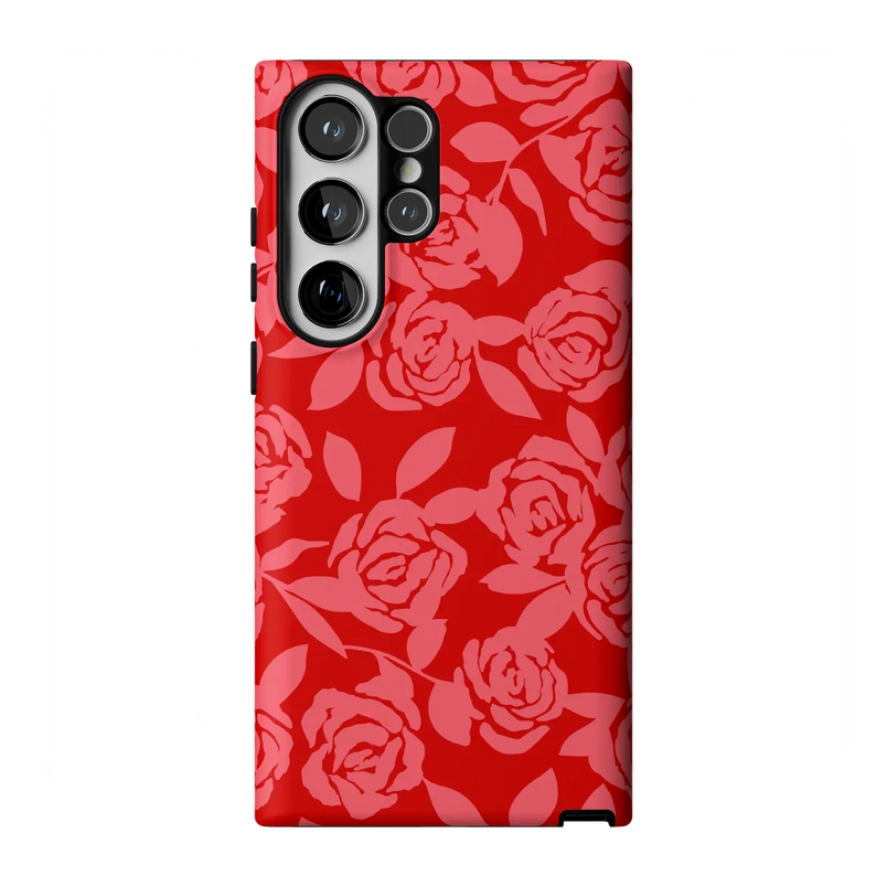Final Rose | Red & Pink Floral Case