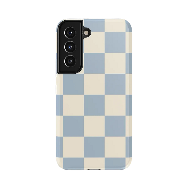 Fit Check | Light Blue Checkerboard Case - Galaxy S22