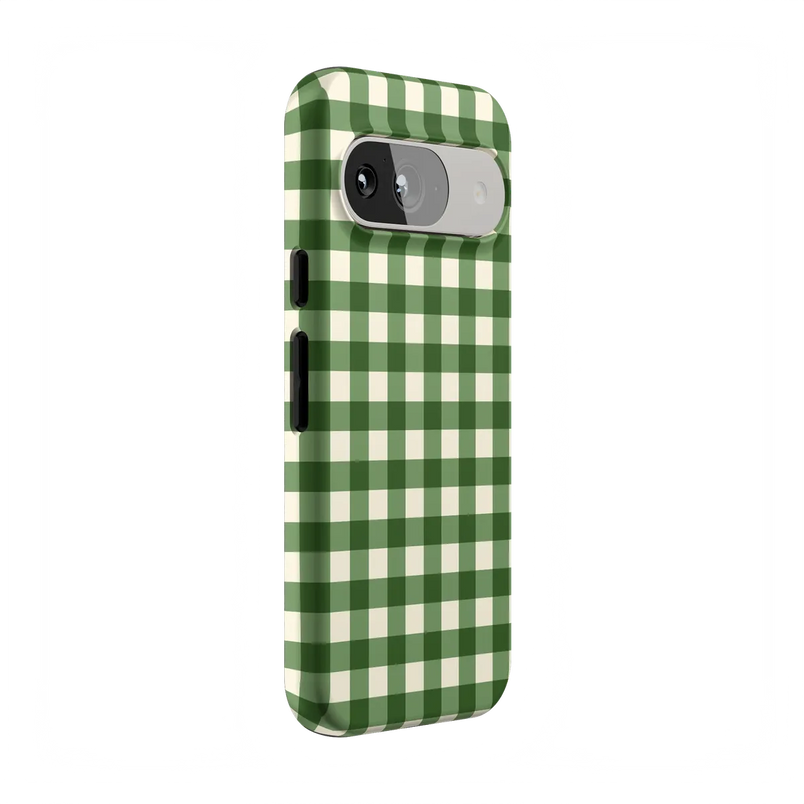 Checked Twice | Green Plaid Case