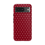 On the Dot | Maroon Polka Dot Case