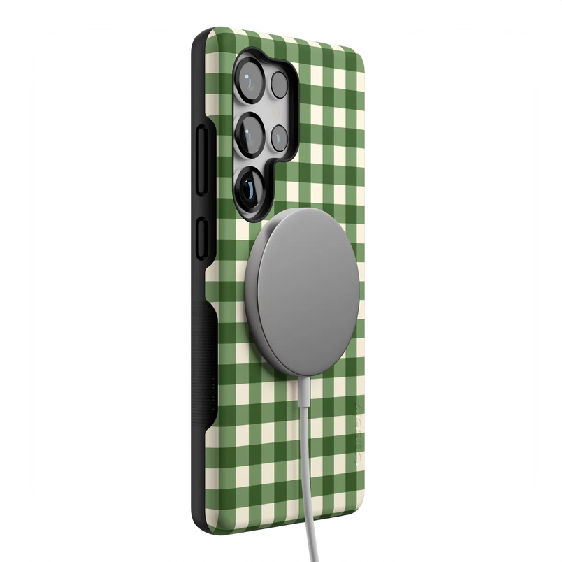 Checked Twice | Green Plaid Case