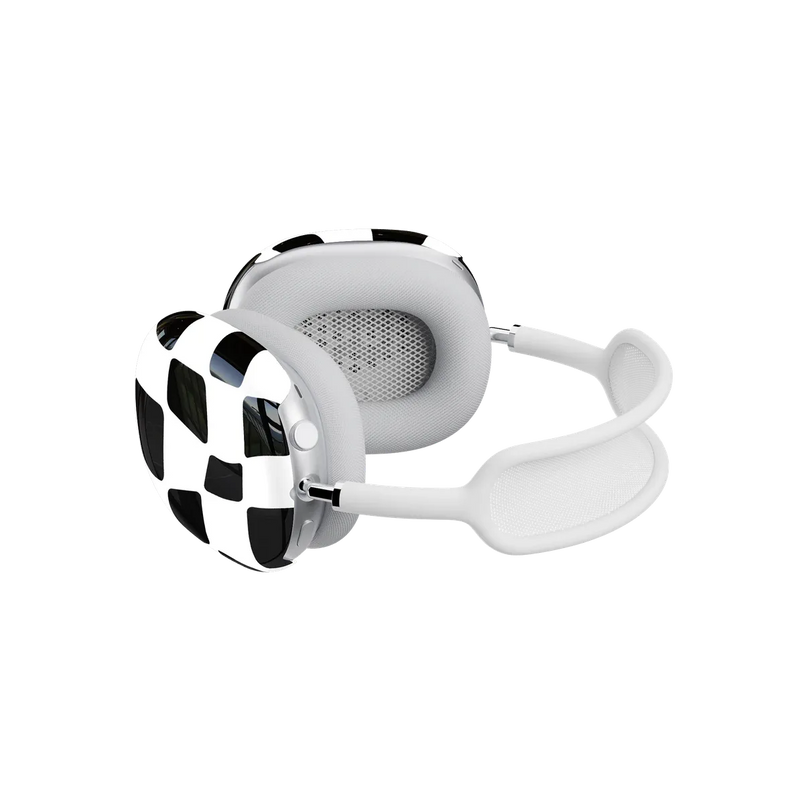 Funky Checkerboard | High Contrast Design AirPods Max Case