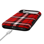 As if! | Red Plaid Case