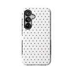 On the Dot | White Polka Dot Case