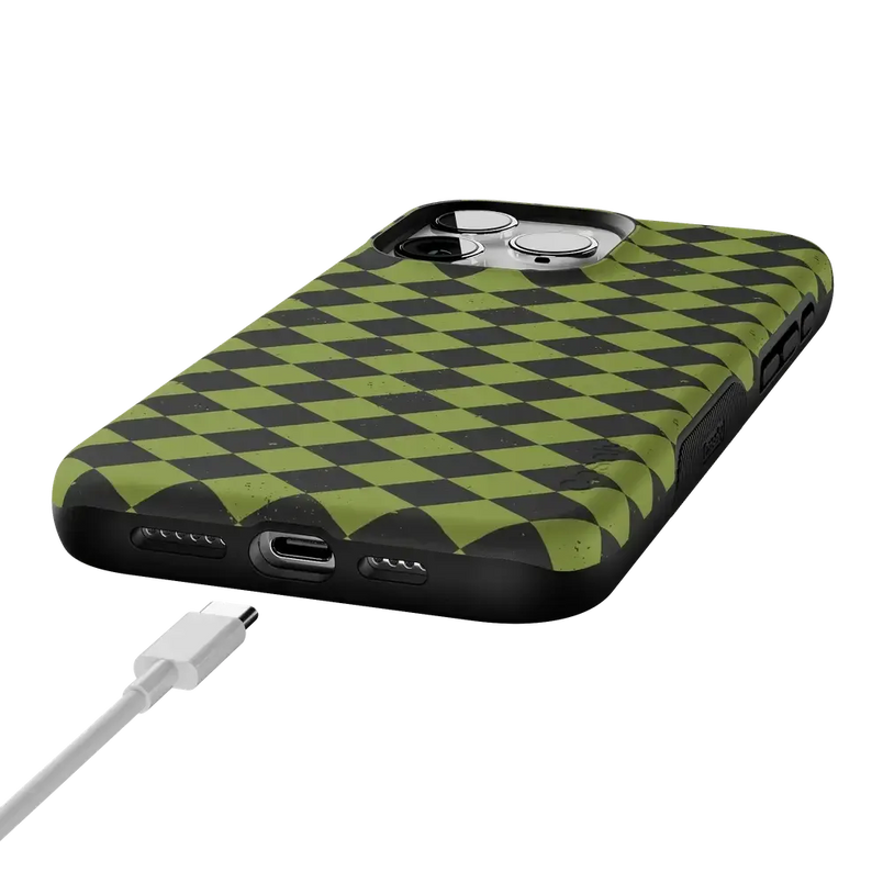 Wicked Hex | Green Checkered Case