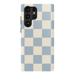 Fit Check | Light Blue Checkerboard Case - Galaxy S22 Ultra