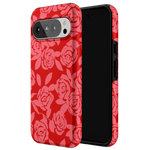 Final Rose | Red & Pink Floral Case